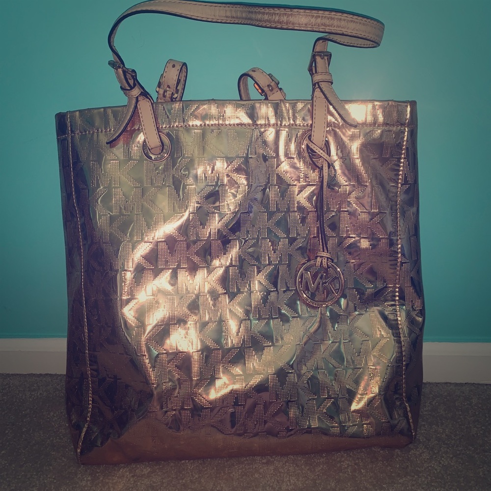 Michael Kors Rose Gold Tote